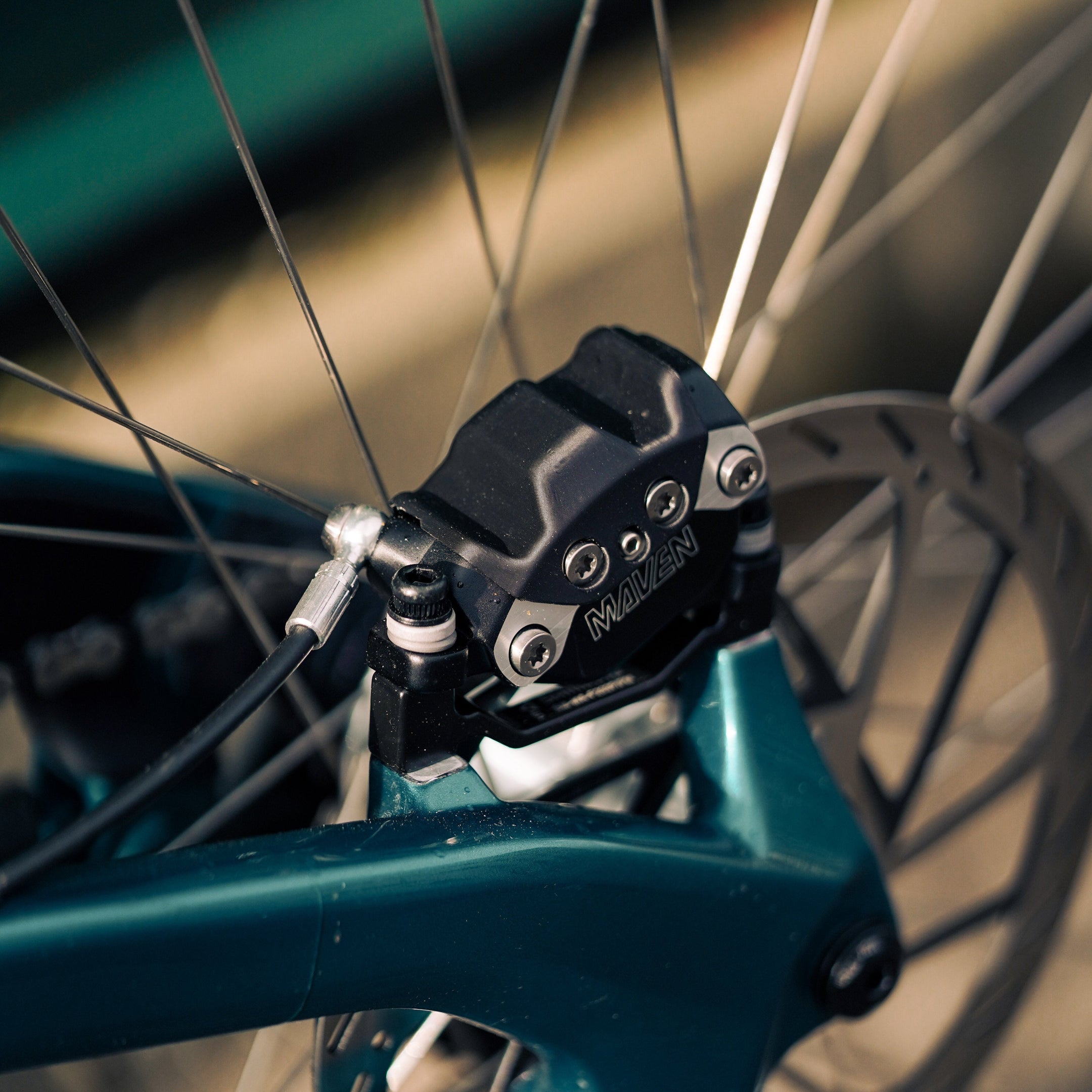 black plastic caliper cover for sram maven haydraulic disc brakes