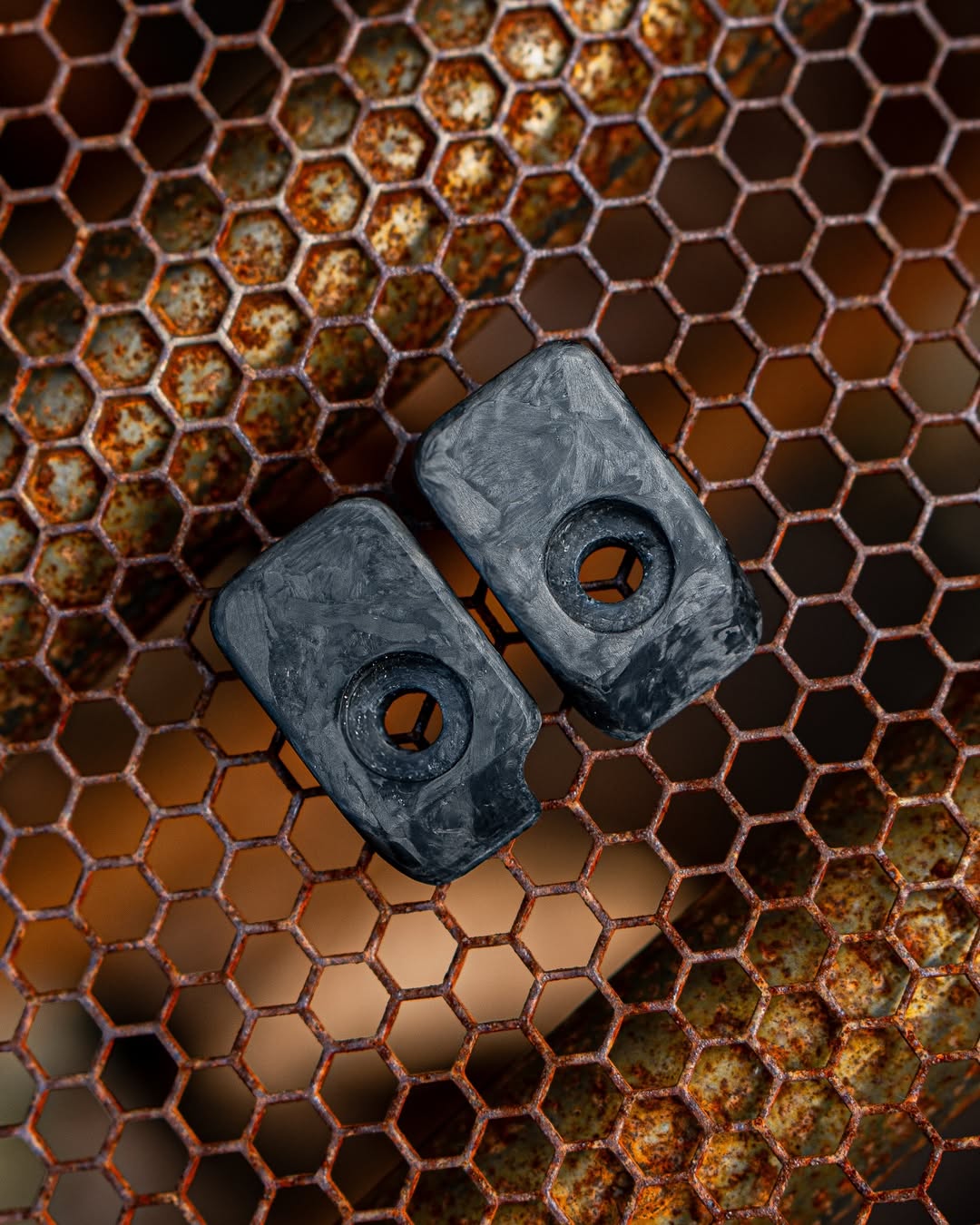 Hand-crafted carbon pieces
